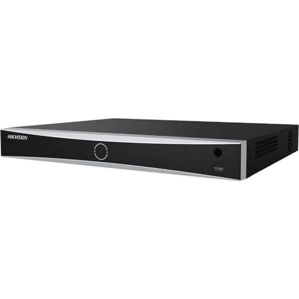 NVR HIKVISION 8 CH 4K 2XSATA ACUSENS, „DS-7608NXI-I2/SC” (timbru verde 2 lei)