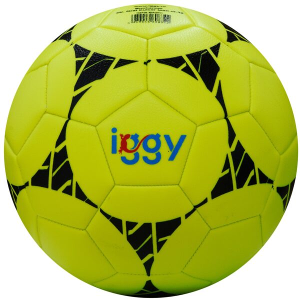 MINGE FOTBAL IGGY material PVC + cusatura, dimensiune 5, greutate 410 grame „IGFB-BASIC”