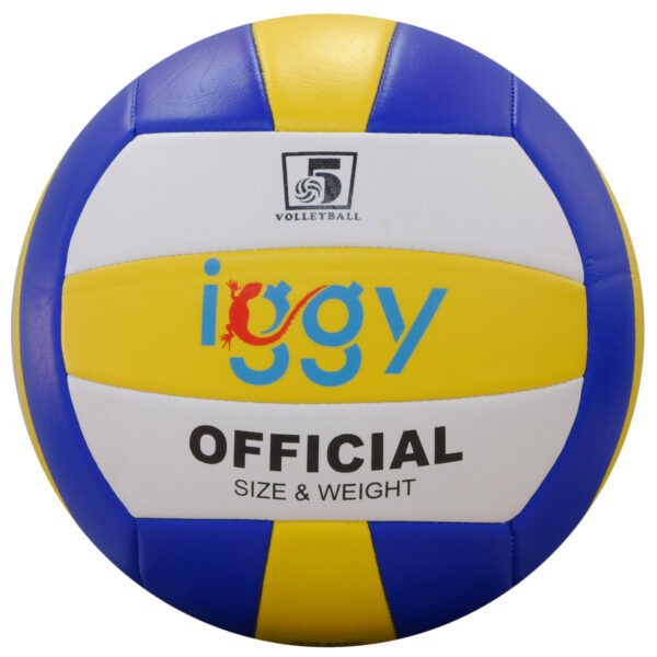 MINGE VOLEI IGGY material PVC + cusatura, dimensiune 5, greutate 240 grame „IGVB-BASIC”