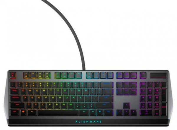 Alienware 510K Low-profile RGB Mechanical Gaming Keyboard – AW510K (Dark Side of the Moon), „545-BBCL” (timbru verde 0.8 lei)