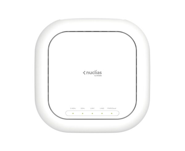 ACCESS POINT D-LINK wireless 1900Mbps dual band, Nuclias Cloud-Managed AC1900 Wave 2, 2 x 10/100/1000 Mbps RJ45, IEEE802.3at PoE, „DBA-2520P” (timbru verde 0.8 lei)