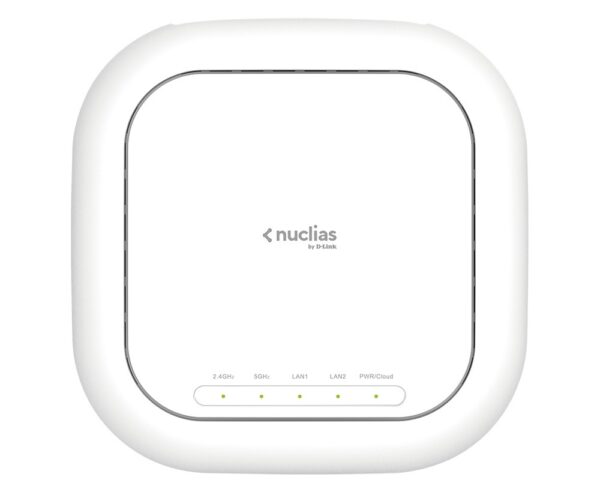 ACCESS POINT D-LINK wireless 2600Mbps dual band, Nuclias Cloud-Managed AC2600 Wave 2, 2 x 10/100/1000 Mbps RJ45, IEEE802.3at PoE, „DBA-2820P” (timbru verde 0.8 lei)