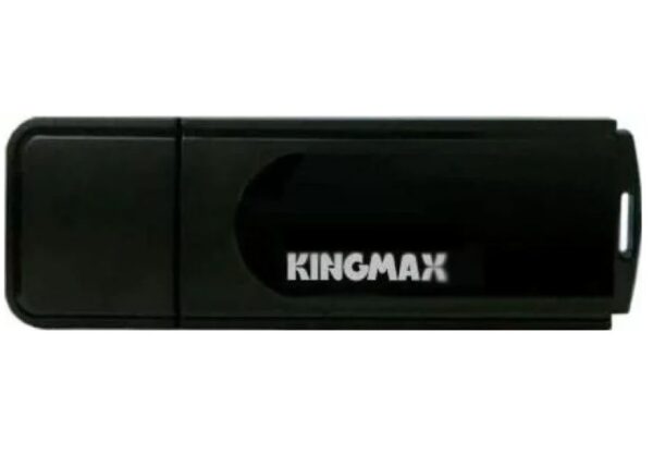 MEMORIE USB 2.0 KINGMAX 32 GB, cu capac, plastic, negru, „KM32GPA07B” (timbru verde 0.03 lei)