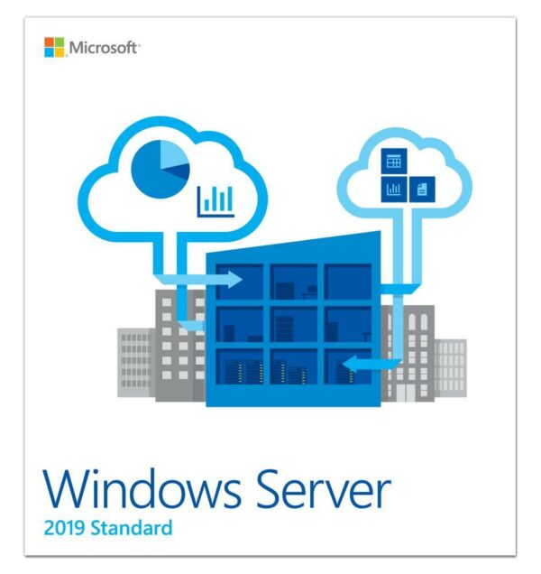 Windows Server Std 2019 64Bit English 1pk DSP OEI DVD 24 Core, „P73-07807”