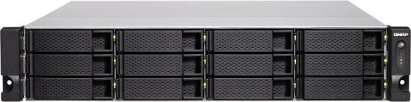 NAS STORAGE RACKST 12BAY 2U RP/TS-1283XU-RP-E2124-8G QNAP, „TS-1283XU-RP-E2124-8G” (timbru verde 11 lei)