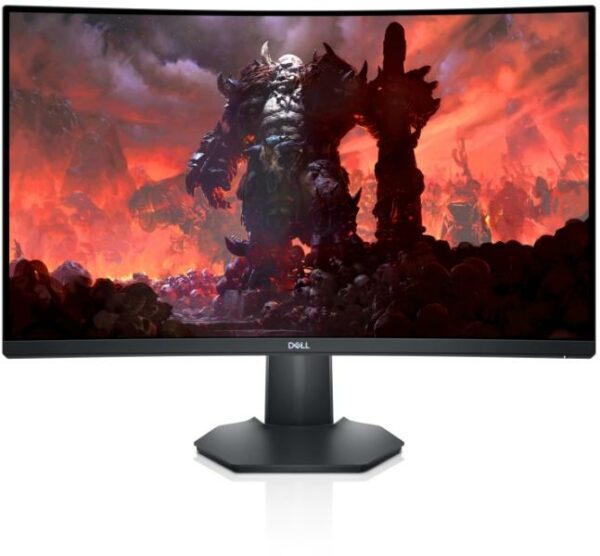 MONITOR Dell – gaming 27 inch, Gaming, VA, WQHD (2560 x 1440), Wide, 350 cd/mp, 1 ms, HDMI | DisplayPort x 2, „210-AZZD” (timbru verde 7 lei)