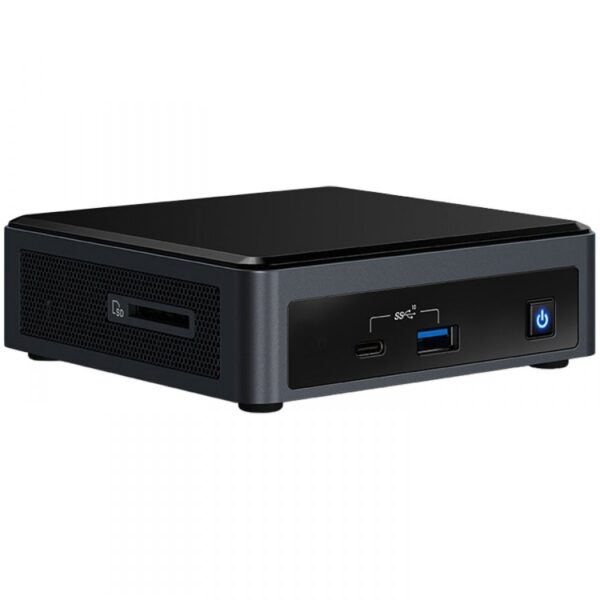 NUC INTEL, 10 Performance kit, Ultra Compact Form Factor, i3 10110U, nu RAM, nu HDD, nu SSD, placa video Intel UHD Graphics, „BXNUC10I3FNKN2” (timbru verde 0.8 lei)