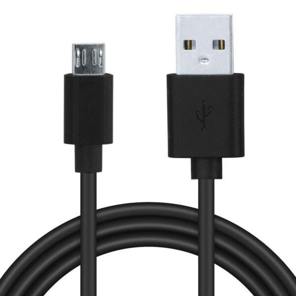CABLU alimentare si date SPACER, pt. smartphone, USB 2.0 (T) la Micro-USB 2.0 (T), PVC, Retail pack, 1m, black, „SPDC-MICRO-PVC-BK-1.0” (timbru verde 0.08 lei)