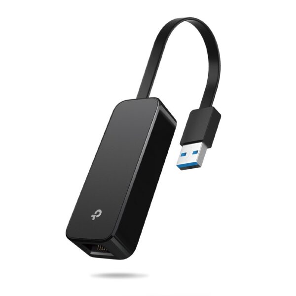 ADAPTOR RETEA TP-LINK de la 1 port USB3.0 la 1 port Gigabit, black „UE306” (timbru verde 0.18 lei)