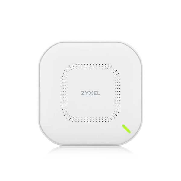 ACCESS POINT ZyXel, interior, 1750 Mbps, port 10/100/1000 x 1, antena interna x 4, PoE, 2.4 – 5 GHz, „WAX610D-EU0101F” (timbru verde 0.8 lei)