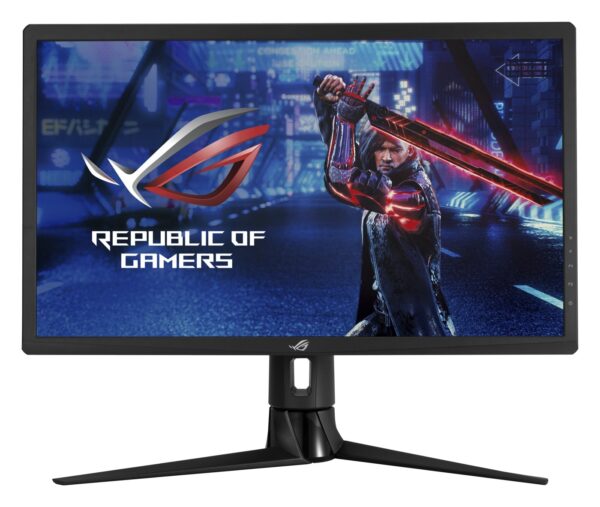 MONITOR Asus – gaming 27 inch, Gaming, VA, 4K UHD (3840 x 2160), Wide, 350 cd/mp, 1 ms, HDMI x 2 | DisplayPort x 2, „XG27UQR” (timbru verde 7 lei)