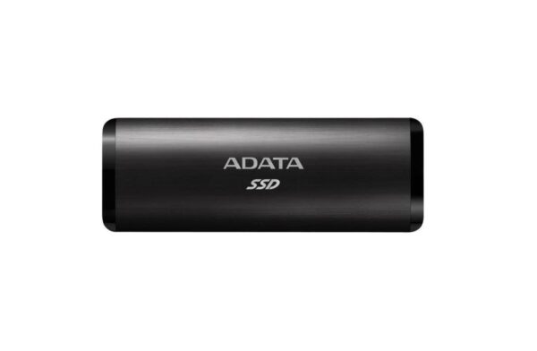 SSD. extern ADATA SE760, 256GB, 2.5 inch, USB 3.2 Type-C, R/W: 1000/800 MB/s, negru, „ASE760-256GU32G2BK” (timbru verde 0.18 lei)
