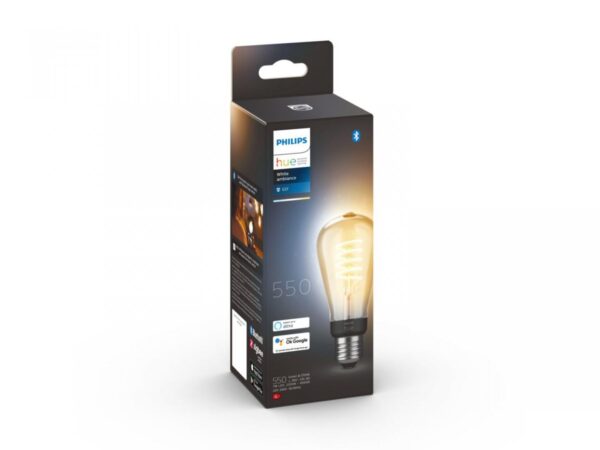 BEC smart LED Philips, soclu E27, putere 7W, forma oval, lumina alb calda, alb rece, alimentare 220 – 240 V, „000008719514301467” (timbru verde 0.45 lei)