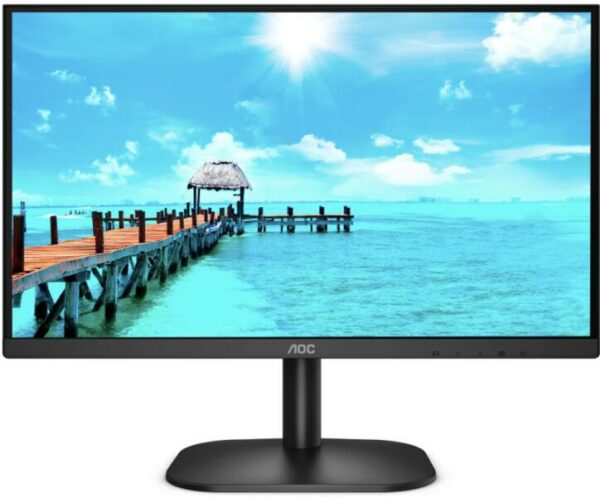 MONITOR AOC 21.5 inch, home | office, VA, Full HD (1920 x 1080), Wide, 250 cd/mp, 4 ms, HDMI | DVI, „22B2DM” (timbru verde 7 lei)