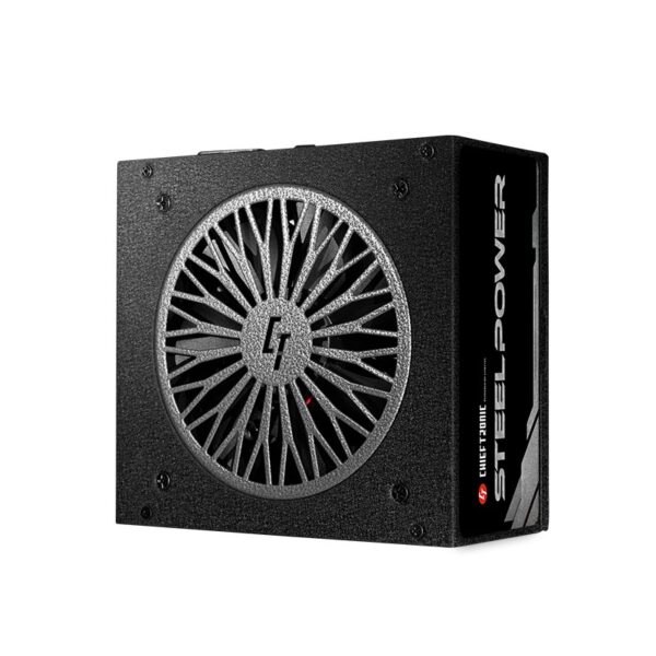 SURSA Chieftec SteelPower 750 W, modulara, certificare 80 Plus Bronze, ventilator 120 mm x 1, PCI-E 6+2 pin x 4, SATA x 6, „BDK-750FC” (timbru verde 2 lei)