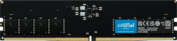 Memorie DDR Crucial DDR5 16 GB, frecventa 4800 MHz, 1 modul, radiator, „CT16G48C40U5”
