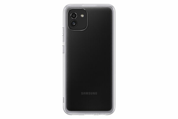 HUSA Smartphone Samsung, pt Galaxy A03, tip back cover (protectie spate), TPU, ultrasubtire, transparent, „EF-QA036TTEGEU”