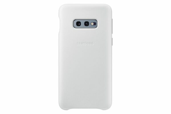 HUSA Smartphone Samsung, pt Galaxy S10E, tip back cover (protectie spate), piele, ultrasubtire, alb, „EF-VG970LWEGWW”