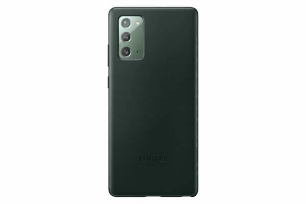 HUSA Smartphone Samsung, pt Galaxy Note 20, tip back cover (protectie spate), piele, ultrasubtire, verde, „EF-VN980LGEGEU”