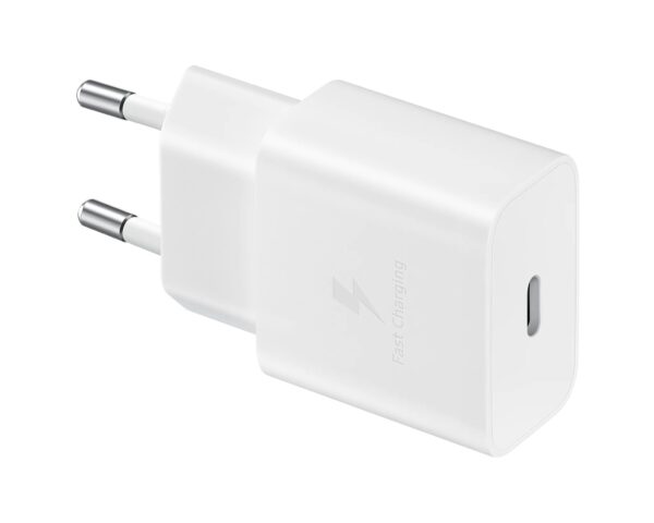 Incarcator retea 220V Samsung, USB Type C, , fast charge, alb, „EP-T1510NWEGEU” (timbru verde 0.18 lei)