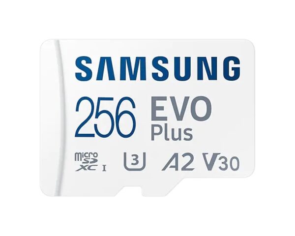 Card memorie Samsung MB-MC256KA/EU, Micro-SDXC, EVO Plus (2021), 256GB, „MB-MC256KA/EU”(timbru verde 0.03 lei)