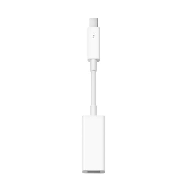 Adaptor USB smartphone Apple, Thunderbolt (T) la Firewire (M), cauciuc, lungime , alb, „md464zm/a” (timbru verde 0.08 lei)