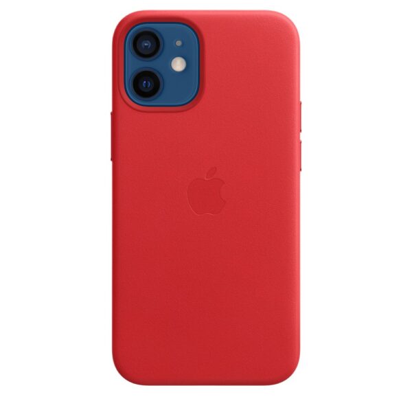 HUSA Smartphone Apple, pt iPhone 12 mini, tip back cover (protectie spate) cu MagSafe, piele, MagSafe, rosu, „mhk73zm/a”
