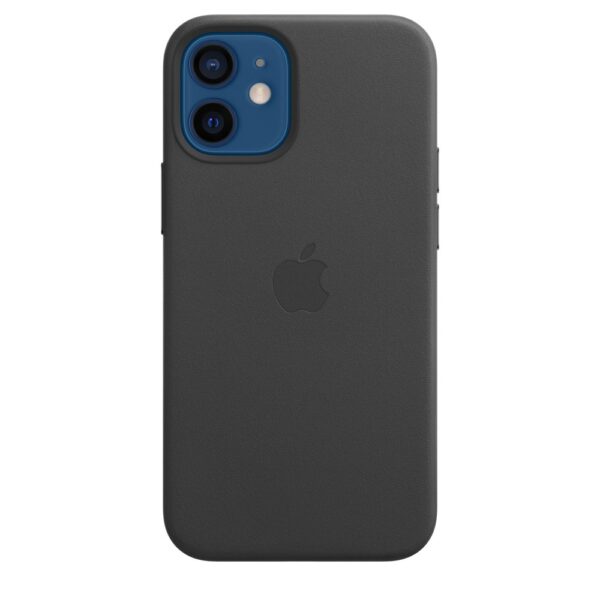 HUSA Smartphone Apple, pt iPhone 12 mini, tip back cover (protectie spate) cu MagSafe, piele, MagSafe, negru, „mhka3zm/a”