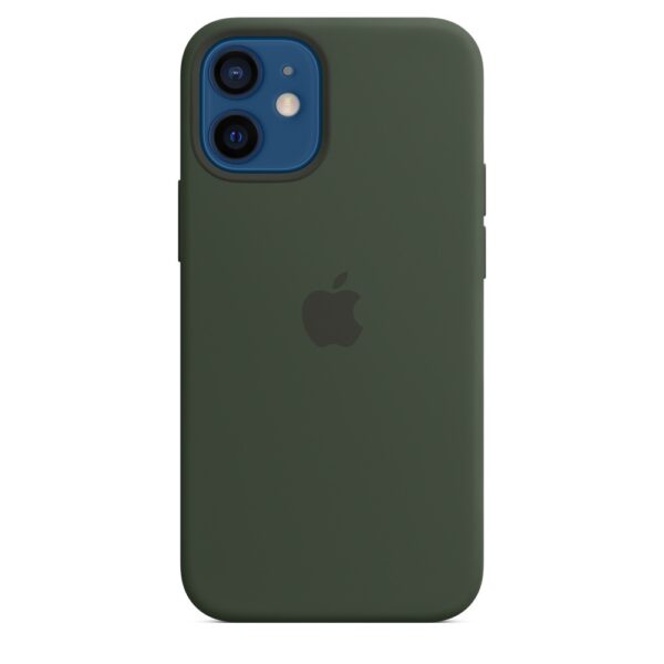 HUSA Smartphone Apple, pt iPhone 12 mini, tip back cover (protectie spate) cu MagSafe, silicon, MagSafe, verde, „mhkr3zm/a”