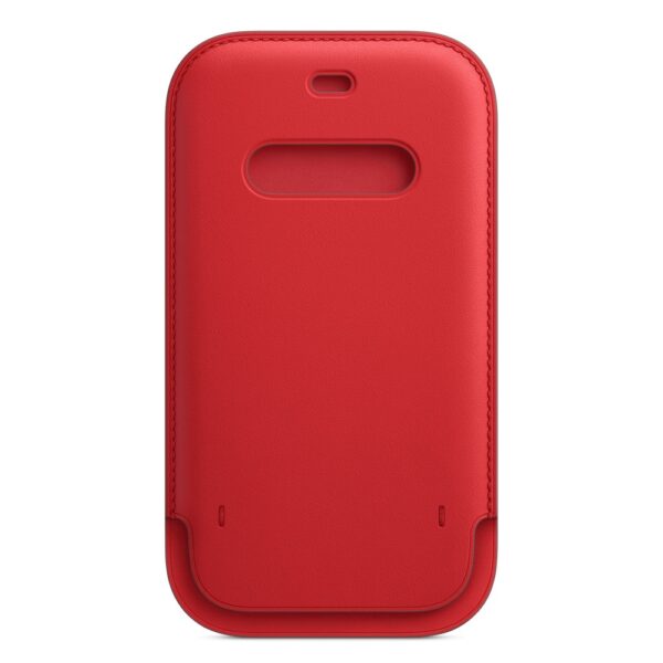 HUSA Smartphone Apple, pt iPhone 12 | iPhone 12 Pro, tip back cover (protectie spate) cu MagSafe, piele, MagSafe, rosu, „mhye3zm/a”