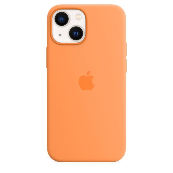 HUSA Smartphone Apple, pt iPhone 13 mini, tip back cover (protectie spate) cu MagSafe, silicon, MagSafe, portocaliu, „mm1u3zm/a”