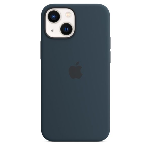 HUSA Smartphone Apple, pt iPhone 13 mini, tip back cover (protectie spate) cu MagSafe, silicon, MagSafe, albastru, „mm213zm/a”