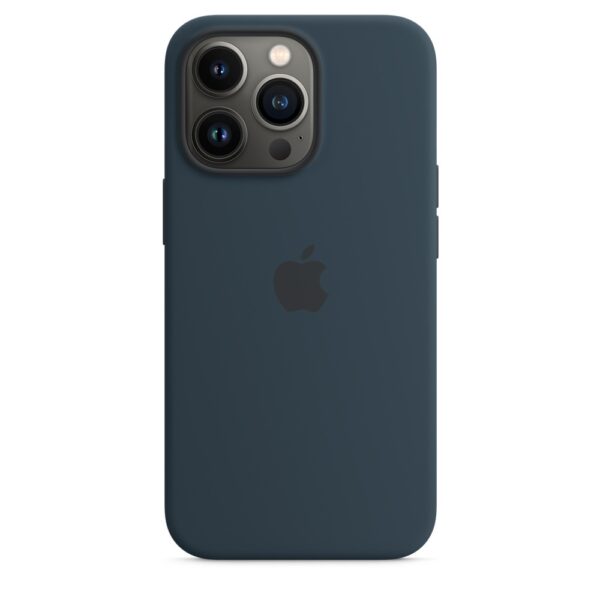 HUSA Smartphone Apple, pt iPhone 13 Pro, tip back cover (protectie spate) cu MagSafe, silicon, MagSafe, albastru, „mm2j3zm/a”