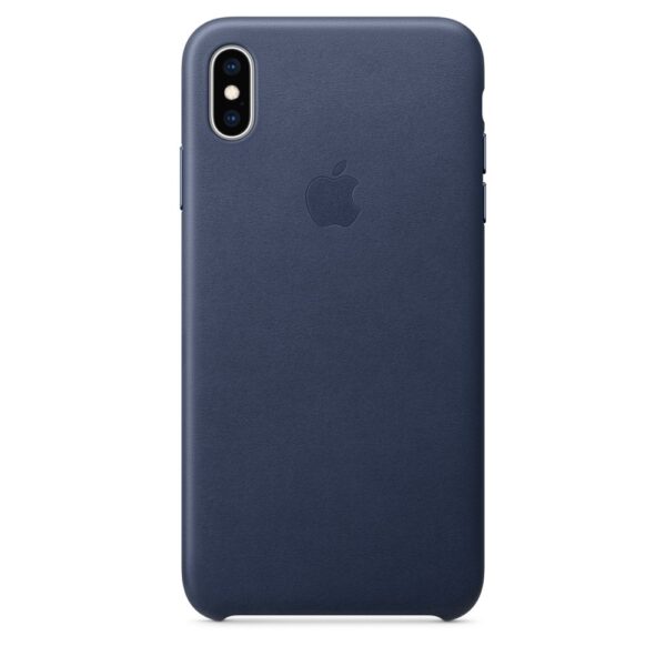 HUSA Smartphone Apple, pt iPhone XS Max, tip back cover (protectie spate), piele, ultrasubtire, albastru, „mrwu2zm/a”