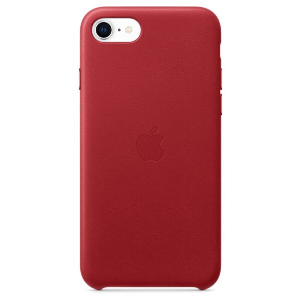HUSA Smartphone Apple, pt iPhone SE2, tip back cover (protectie spate), piele, ultrasubtire, rosu, „mxyl2zm/a”