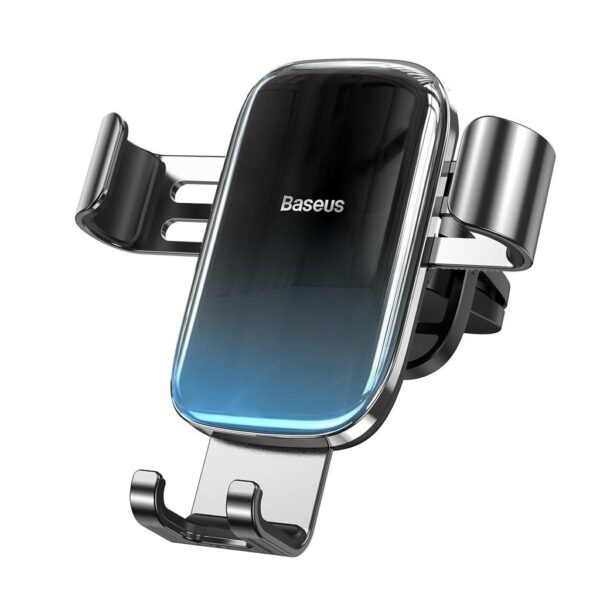 SUPORT AUTO Baseus Glaze Gravity pt. SmartPhone, fixare grila ventilatie, negru „SUYL-LG01” – 6953156222731