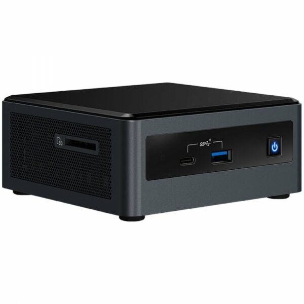 NUC INTEL, Ultra Compact Form Factor, i5 10210U, nu RAM, nu HDD, nu SSD, placa video integrata, „BXNUC10I5FNHN2” (timbru verde 0.8 lei)