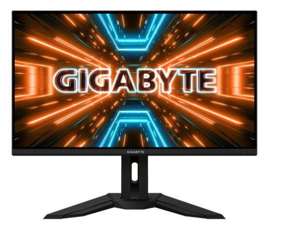 MONITOR Gigabyte 31.5 inch, Gaming, IPS, 4K UHD (3840 x 2160), Wide, 350 cd/mp, 1 ms, HDMI x 2 | DisplayPort, „M32U-EK” (timbru verde 7 lei)