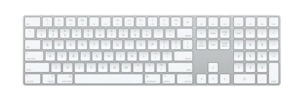 Apple Magic Keyboard with Numeric Keypad – Romanian – Silver, „mq052ro/a” (timbru verde 0.8 lei)