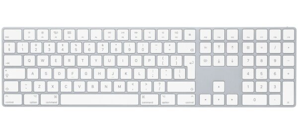 Apple Magic Keyboard with Numeric Keypad – International English – Silver, „mq052z/a” (timbru verde 0.8 lei)