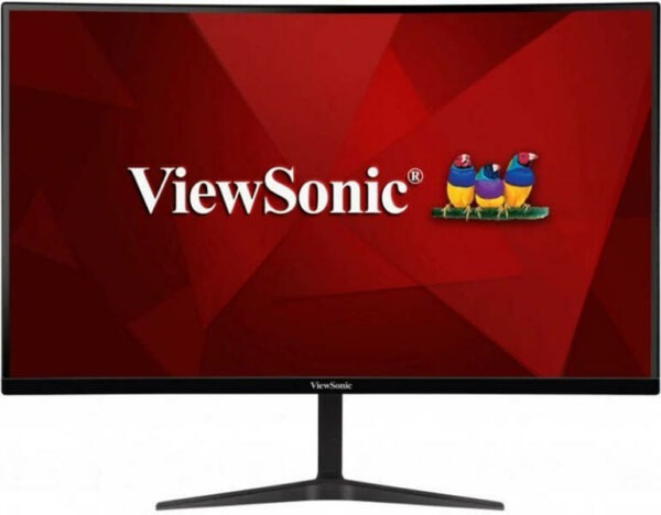 MONITOR ViewSonic 27 inch, Gaming, VA, Full HD (1920 x 1080), curbat, 250 cd/mp, 1 ms, HDMI x 2 | DisplayPort, „VX2719-PC-MHD” (timbru verde 7 lei)