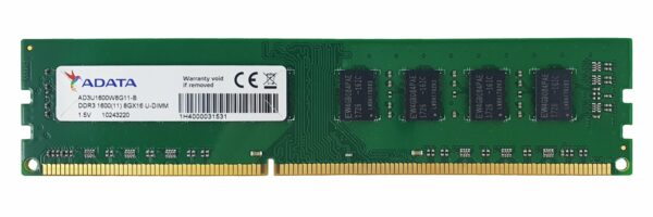 Memorie DDR Adata DDR3 8 GB, frecventa 1600 MHz, 1 modul, „AD3U1600W8G11-S”