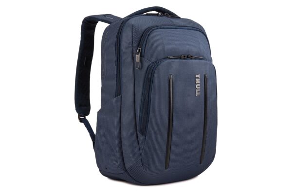 RUCSAC THULE Crossover 2, 20 l, pt. notebook de max. 14 inch, 1 compartiment, buzunar frontal x 2 | buzunar lateral x 2, waterproof, nylon, albastru, „C2BP114 DRESS BLUE” / 3203839