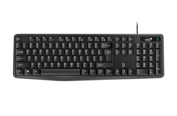 TASTATURA GENIUS USB, 104 taste, black, „KB-117” „31310016400” (timbru verde 0.8 lei)