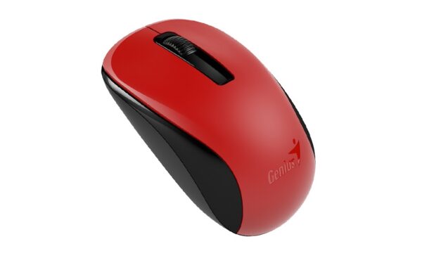 MOUSE Genius, „NX-7005”, PC sau NB, wireless, 2.4GHz, optic, 1200 dpi, butoane/scroll 3/1, , negru / rosu, „31030017403” (timbru verde 0.18 lei)