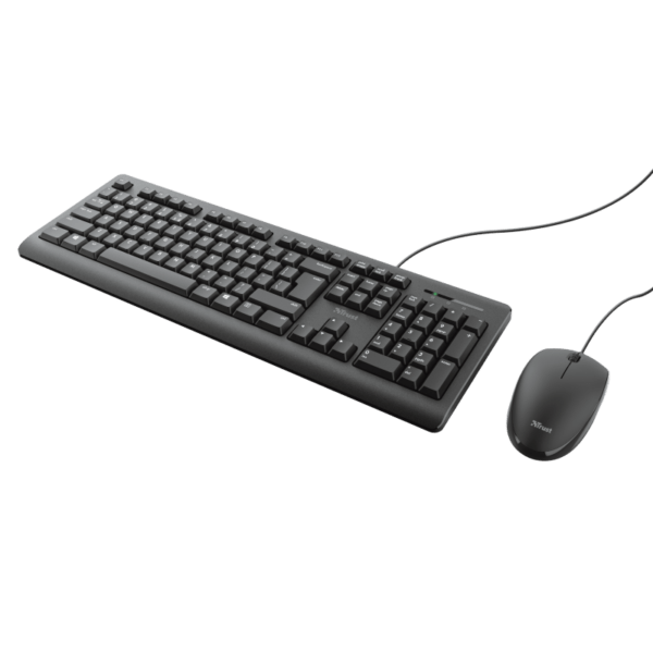Trust Primo Wired Keyboard & Mouse Set, „TR-23970” (timbru verde 0.8 lei)