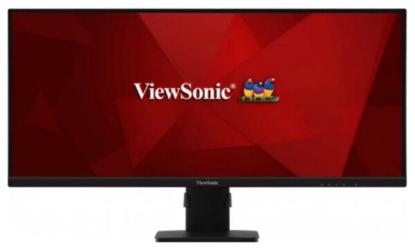 MONITOR ViewSonic 34 inch, home | office, IPS, UWQHD (3440 x 1440), Wide, 400 cd/mp, 4 ms, DisplayPort | HDMI x 2, „VA3456-MHDJ” (timbru verde 7 lei)