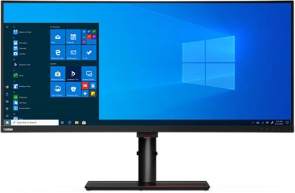 MONITOR Lenovo 39.7 inch, home | office, IPS, 5K WUHD (5120 x 2160), Ultra Wide | curbat, 300 cd/mp, 4 ms, DisplayPort | HDMI, „62DDGAT6EU” (timbru verde 7 lei)