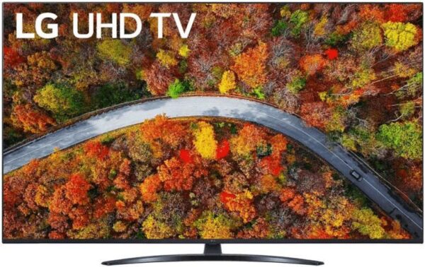 LED TV LG, 177 cm/ 70 inch, Smart TV | Internet TV, ecran plat, rezolutie 4K UHD 3840 x 2160, boxe 20 W, „70UP81003LR” (timbru verde 15 lei)