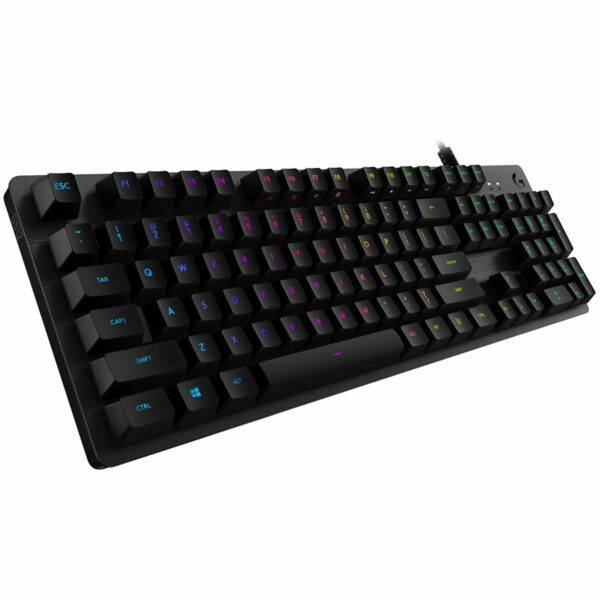 LOGITECH G512 CARBON LIGHTSYNC RGB Mechanical Gaming Keyboard with GX Brown switches-CARBON-US INTL-USB „920-009352” (timbru verde 0.8 lei)